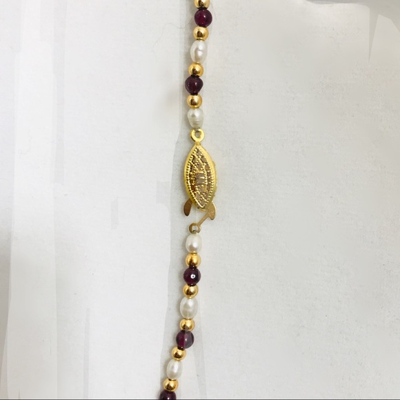 ❌SOLD❌Vintage Rice Pearl Set - Picture 3 of 5